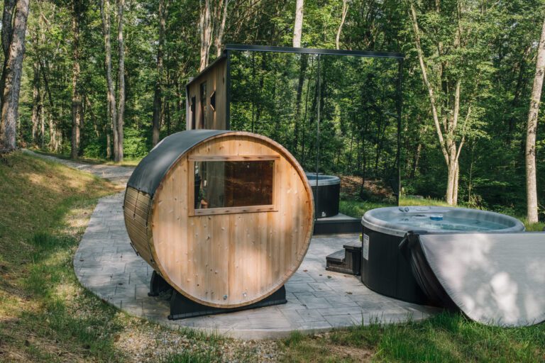 Enjoy Fauna's patio area