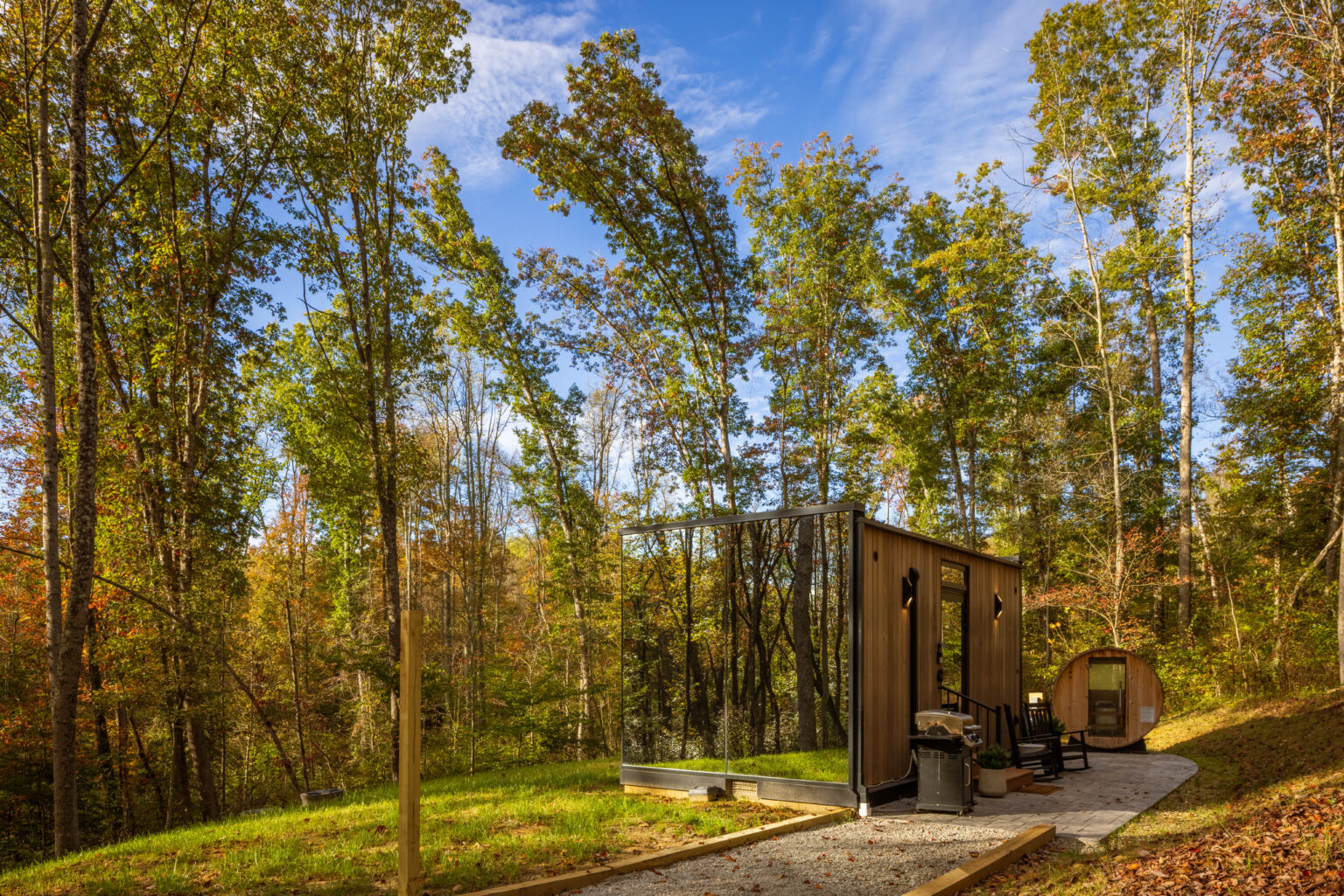 Trade the daily rush for a soft reboot among the trees